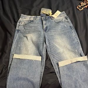 Democracy size 10 Slim Straight Cropped Jeans